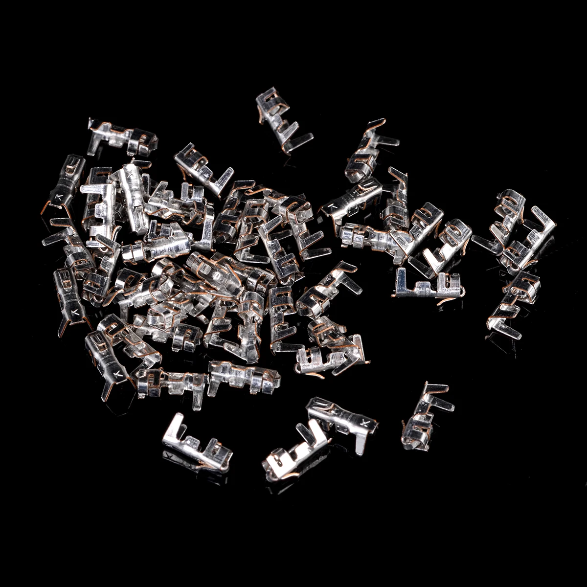 50 Set New 2.54mm Pitch Terminal Housing Pin Header Electrical Wire Connectors 2p 3p 4 pin
