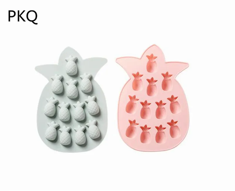 

19*13*1.8cm Pineapple Shape Cake Mold Silicone Soap Mold DIY Candy/Chocolate Molds Cake Decorating Tools Fondant Mould