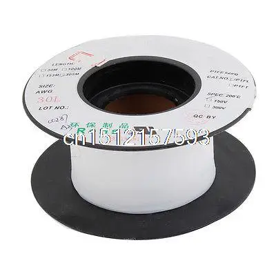 

0,7 мм OD 305 метр 150 в высокоизоляционная Тепловая антипригарная Трубка PTFE