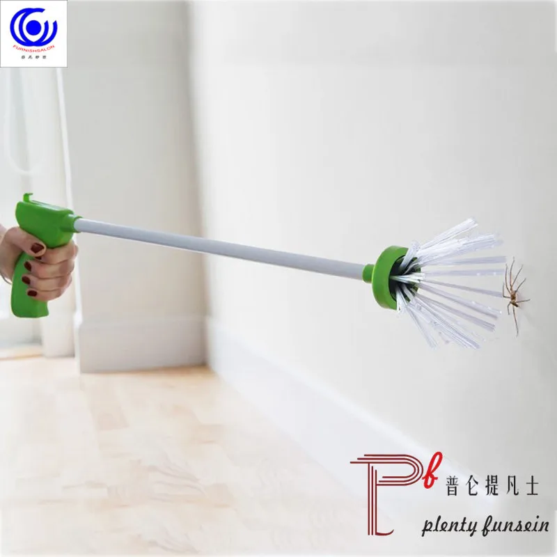 

Critter Long-Handled Catcher Insect Grabber Travel Eco Friendly Catch & Release Spiders and Insects fly killer trap pest control