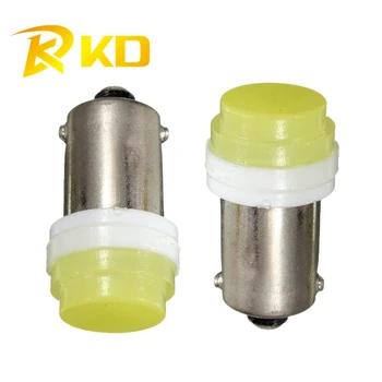 

KD 100PCS*BA9S T4W COB Clearance Lights 1.5W Reading Lights C Astigmatism 6000K DC12V White Yellow Green Red Blue