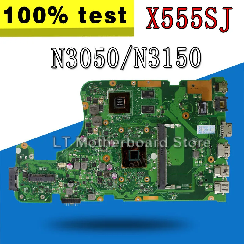 X555SJ Motherboard For ASUS X555 X555S K555S X555SJ A555S N3700 Mainboard GT920M