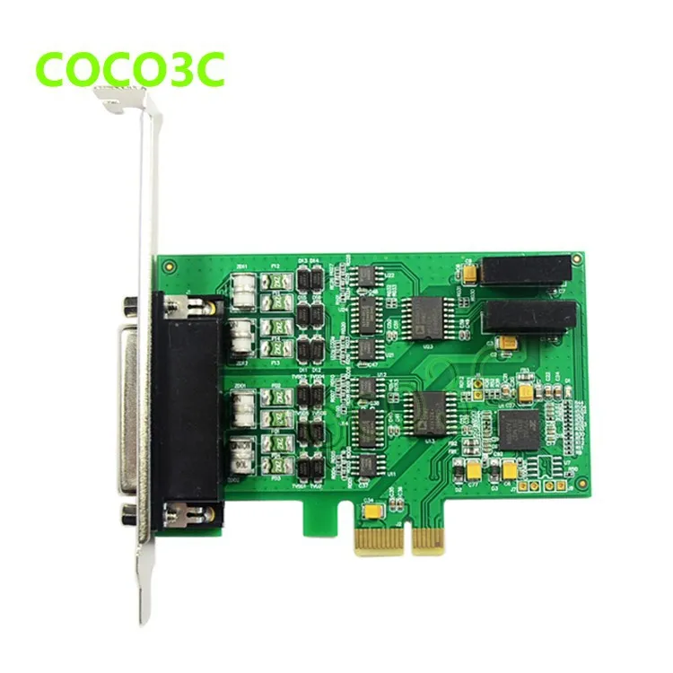 PCI express 2 ports Serial RS422 RS485 card PCI-e to Dual RS-422 RS-485 adapter PCIe Industrial IO Card + low profile bracket (13)