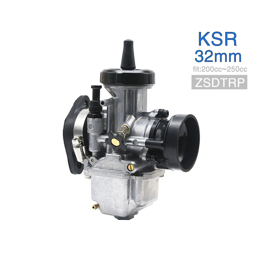 ZSDTRP KSR28 30 32 34 мм PWK карбюратор Универсальный Shift Karts 4T гоночный мотоцикл Скутер для Honda Yamaha KTM - Цвет: KSR 32mm