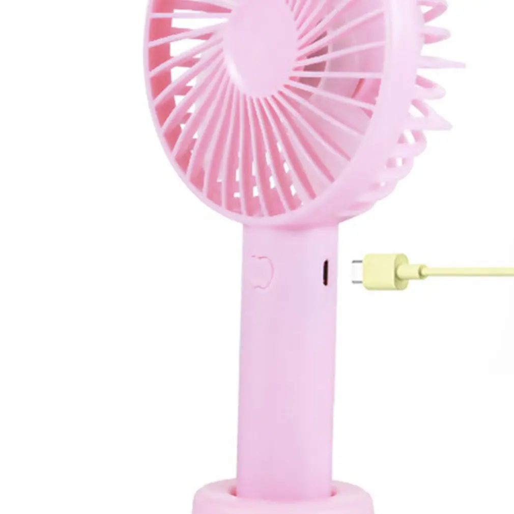 Портативный Настольный usb-вентилятор ярких цветов для путешествий, электрический настольный вентилятор, охлаждающий вентилятор, кулер