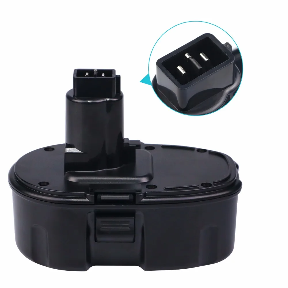 

Melasta 18V 2000mAh NICD Rechargeable Battery for Dewalt Power Tool DC9096 DC9099 388683-12 651034-01 DE9039 DE9095 DE9096 L10