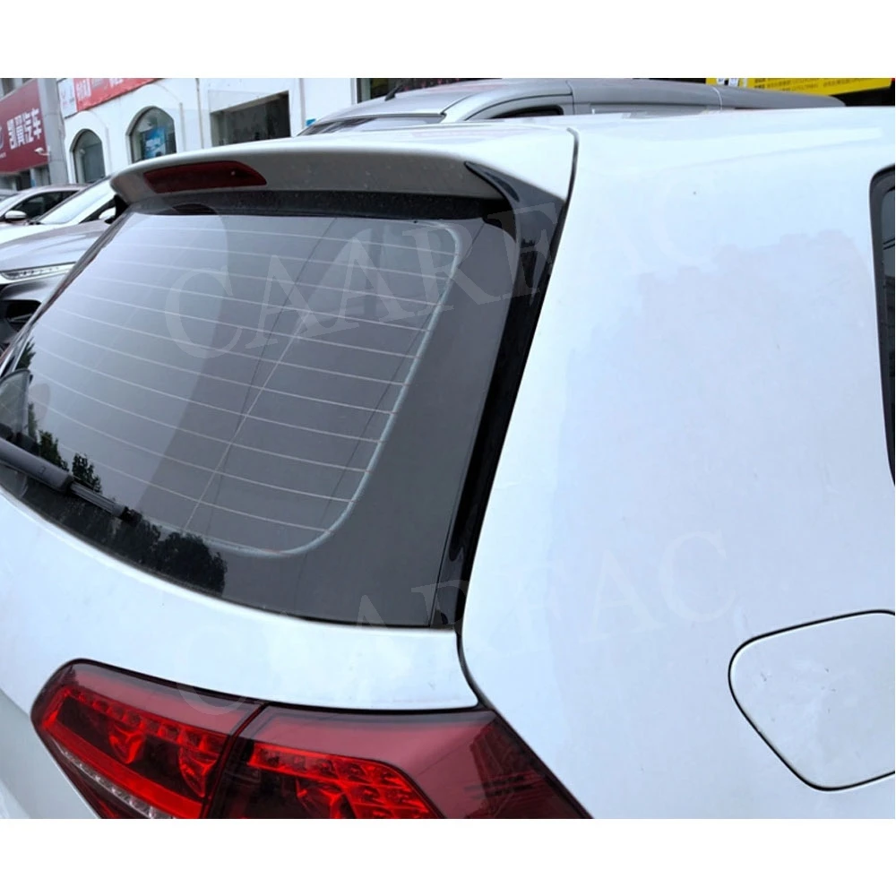 Задний спойлер из АБС пластика боковые крылья для VW Golf 7 5 VII MK7 MK7.5 стандарт 2014 2019