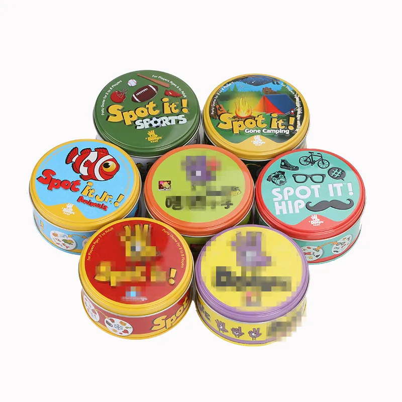 

New Find It Adult Card Games Fun Paper Cards Game Party Puzzle Board Games for Whole Family Children Toys for Kids