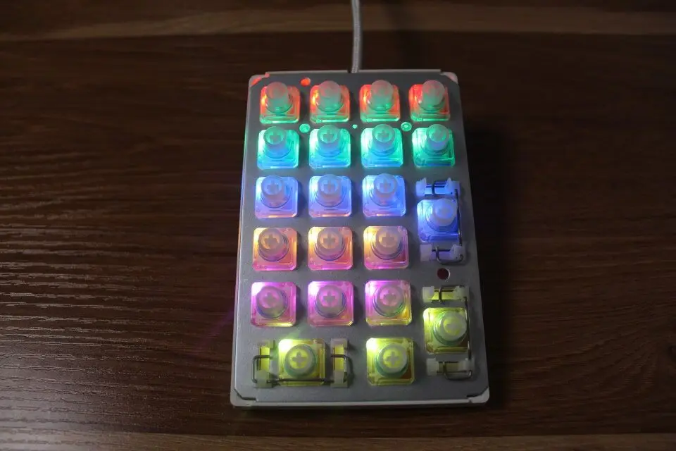 Plum 21 key numpad electrostatic capacitive mechanical keyboard 45g