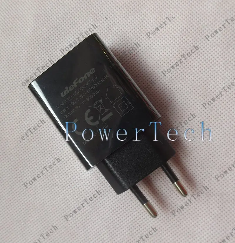 New Original Ulefone Power 3, Power 3S USB Adapter Charger EU Plug Travel 5V/3A Switching Power Supply+Usb Data Cable