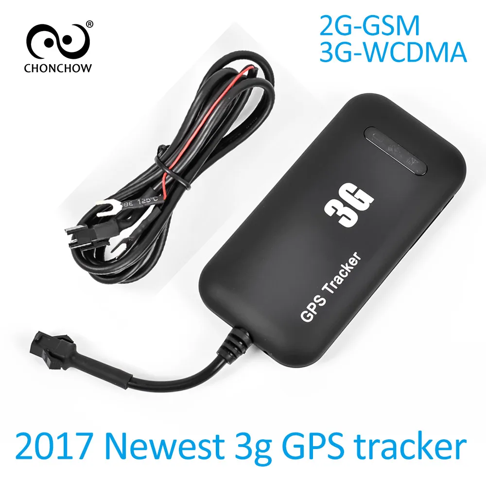 

ChonChow 3G GPS Tracker WCDMA GSM Car Vehicle Tracking Device Motorcycle Car Bus GPS Locator Waterproof Real Time Tracking