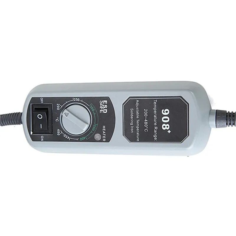 YIHUA 908 + 60 Вт Электрический Утюг паяльная станция термостат мини-Утюг Паяльные станции + 5 шт. Iron Tsui сварочные инструменты
