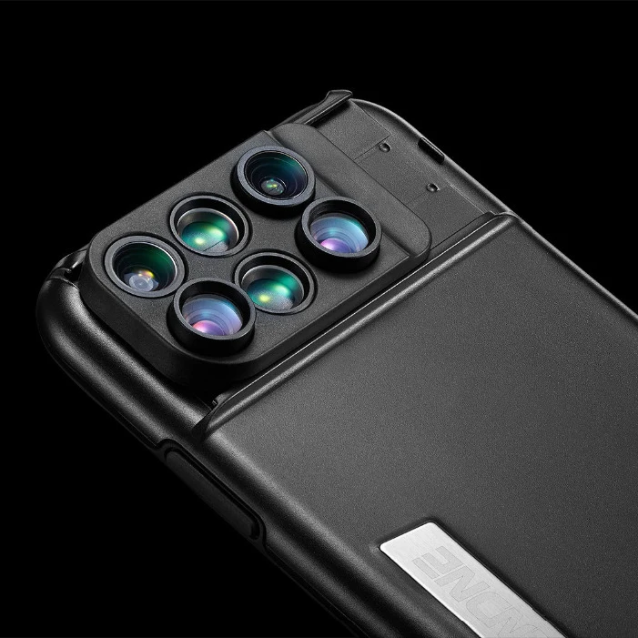 

Best Gift For Photographer Update Your Phone's Camera High quality Eye Wide Angle Macro 3 In1 Camera Lens Phone Case For iphoneX