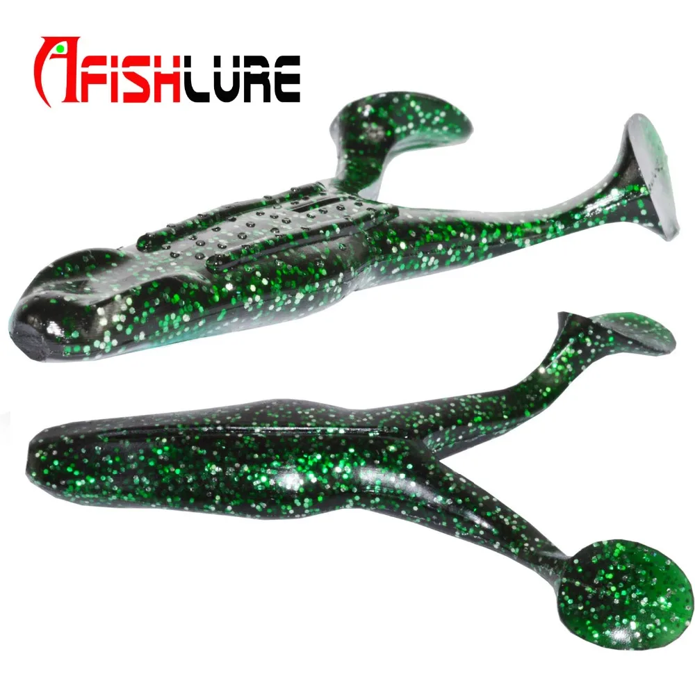 Мягкая приманка Afishlure Rayfrog для уничтожения черных рыб 105 мм 13 г искусственная