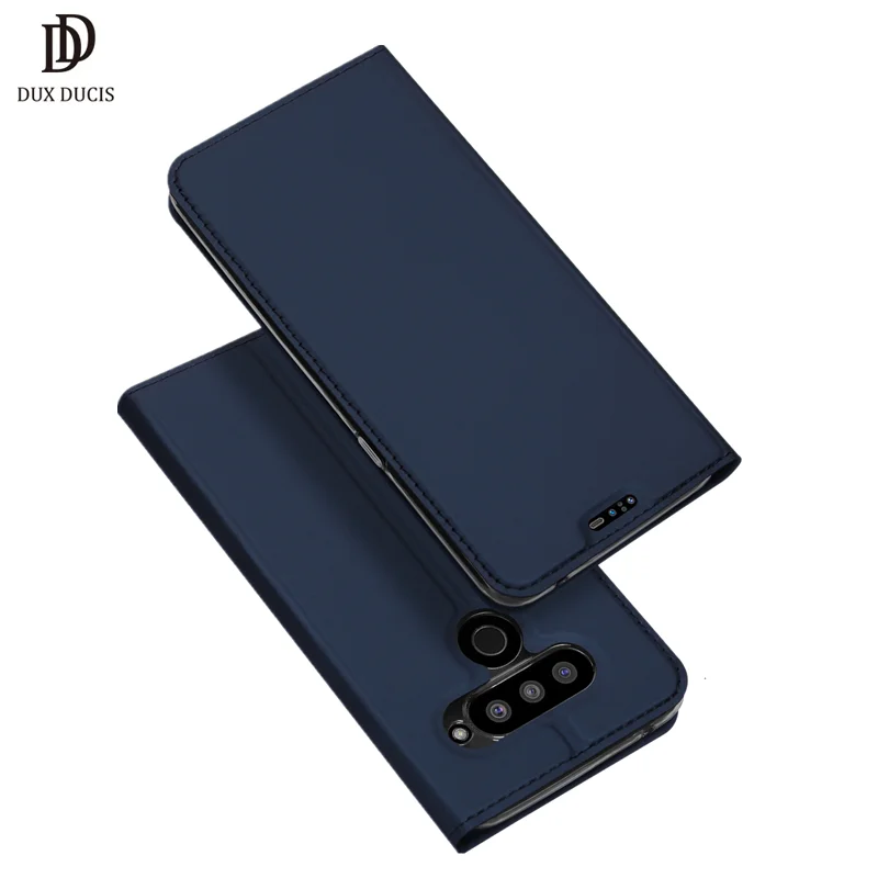 

Luxury Flip PU Leather Wallet Book Cover For LG V50 ThinQ 5G Case LM-V500N Phone Bags Case Coque Hoesjes 6.4 inch