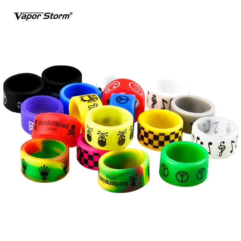 5 предметов в лоте 10 шт. Vape Band для механический мод 18650 22 мм Mod обслуживаемых