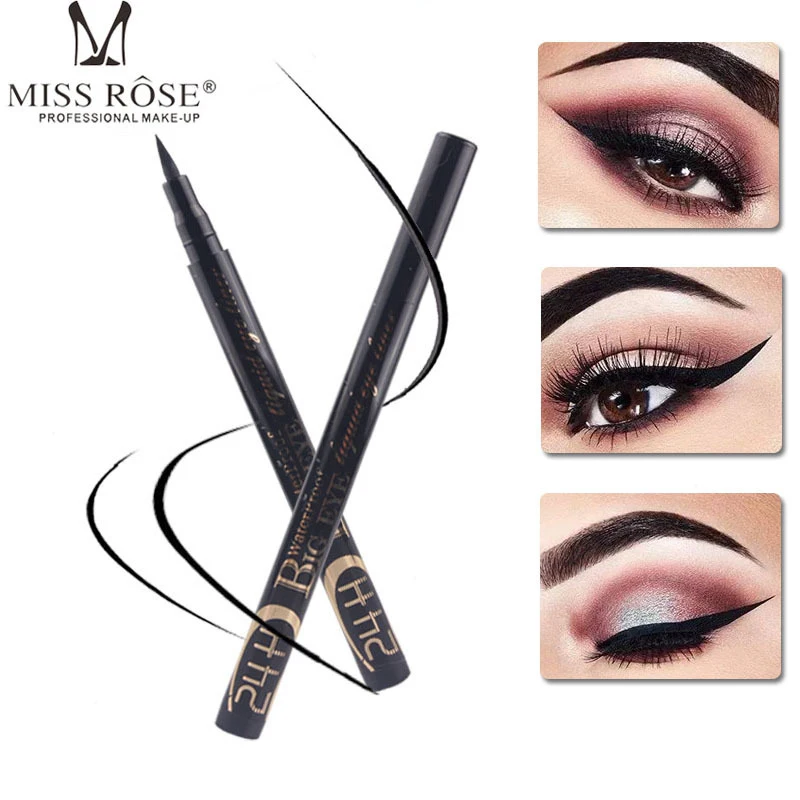 

Black Eyeliner Waterproof Long-lasting Liquid Eyeliner Pen Eye Liner Makeup Tool Cat Eye Make Up Cosmetic Accessary