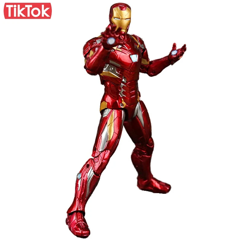 

Captain America Civil Clint Iron Man Tony Stark Cartoon Toy PVC Action Figure Model Gift