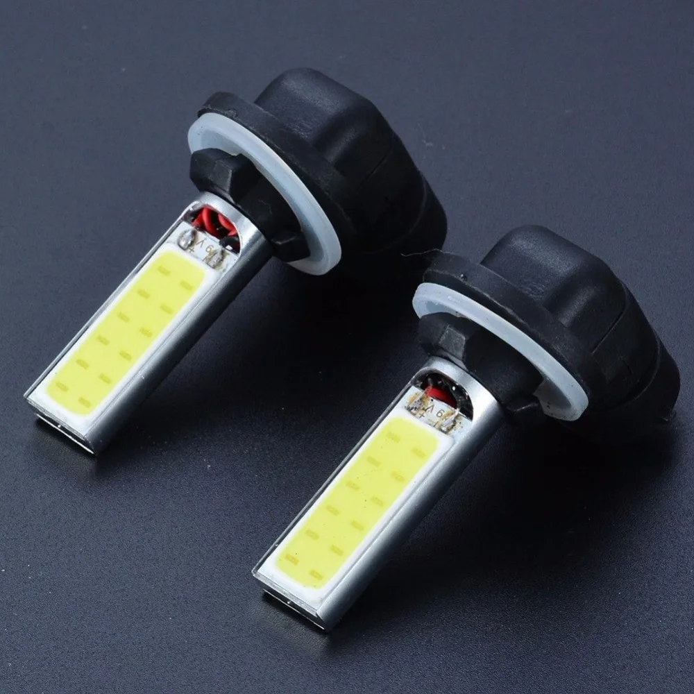 2 шт./компл. 881 H27W 20W 12v COB Светодиодный Противотуманные фары дальнего света