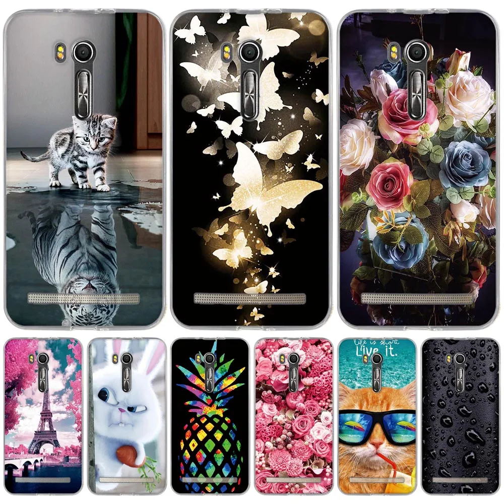 

Soft Silicone Case For Asus Zenfone Go ZB551KL Case 5.5inch Phone Cover Painting Cases For Asus zenfone Go TV G550KL Funda Cover