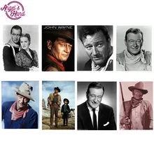 5d diy алмазная живопись eigen foto звезда Джон Уэйн на заказ алмазная живопись бриллиантовый рисунок Рождество карты bordado diamante