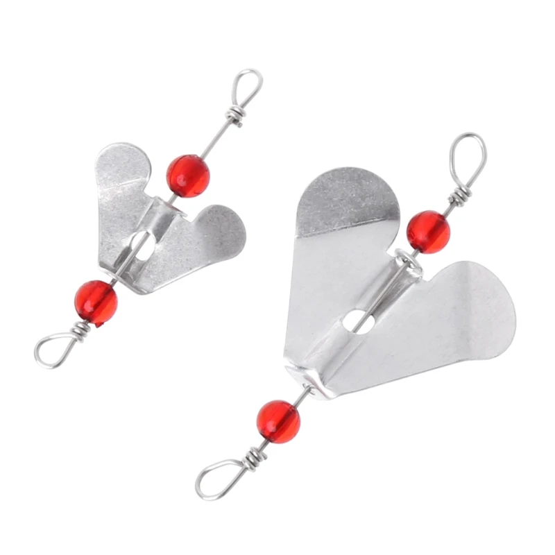 

Fishing Sequin Rotating Spinner Hard Metal Baits Spoons Wobbler Tackle Luminous