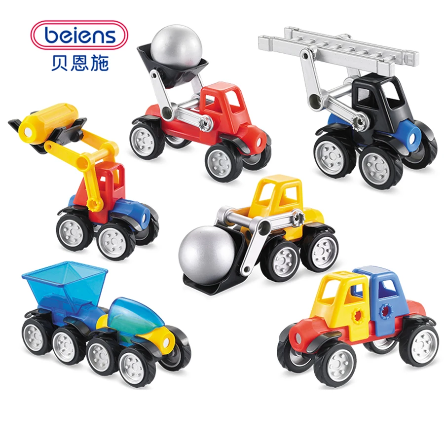 Beiens 39 шт. Магнитный конструктор construction set модель и строительство игрушки Пластик