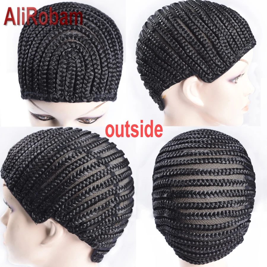 Braided Wig Caps For Making Wigs Cornrows Wig Cap With