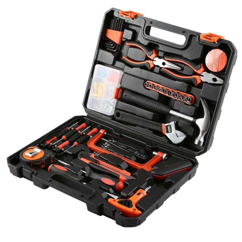 

82pcs Household Tool Kit Universal Multi-functional Precision Maintenance Repair Hardware Instrumental Sets with Tool Box