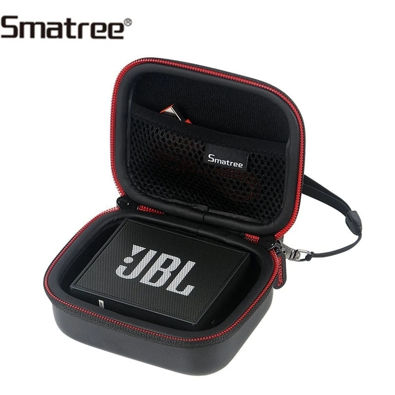 Smatree Portable PU Leather Speaker Bags For jbl GO Wireless Bluetooth