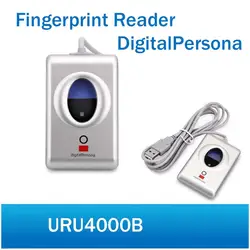 Бесплатная доставка URU4000B цифровой персональный считыватель отпечатков пальцев USB биометрический считыватель отпечатков пальцев
