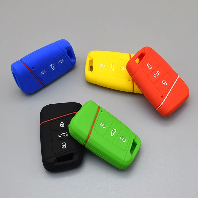 10 Units Car Key Silicone Case Set For Volkswagen Vw Magotan Passat B8