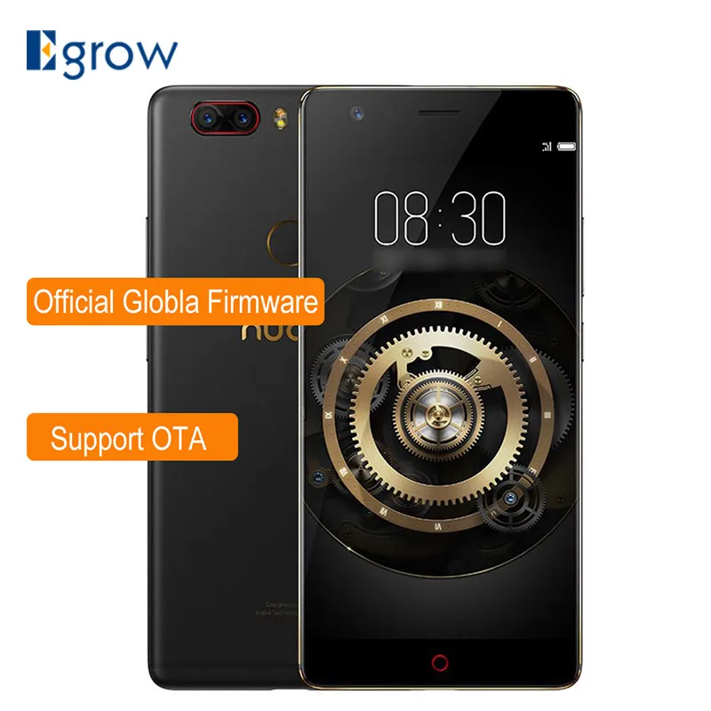 Nubia Z17 Lite 5 дюймов Безель меньше Snapdragon 653 Octa Core ГБ 6 4G B LTE смартфон двойной 13.0MP задняя