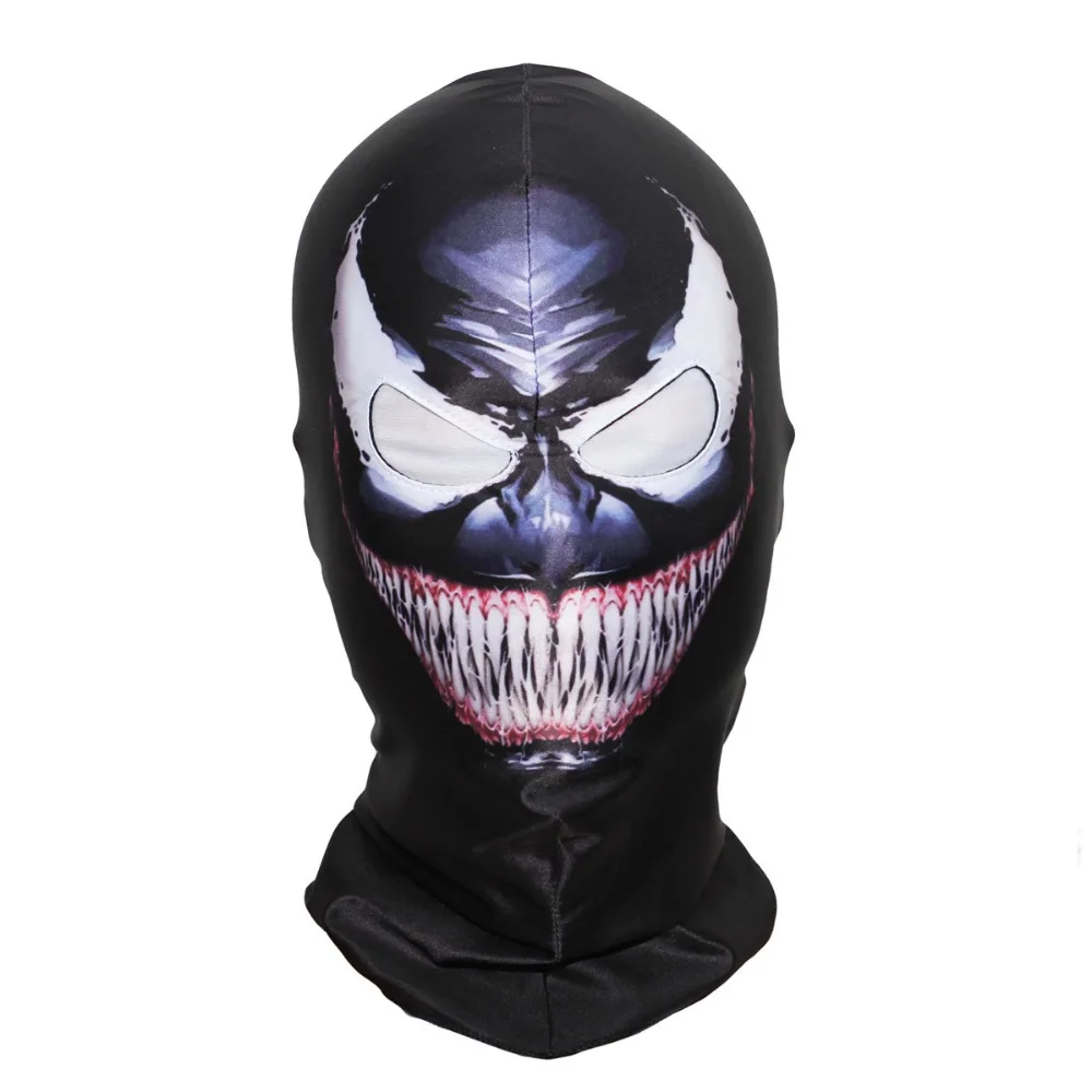 New Venom Balaclava Mask Cosplay Face Hood Halloween CS Bikerin Party