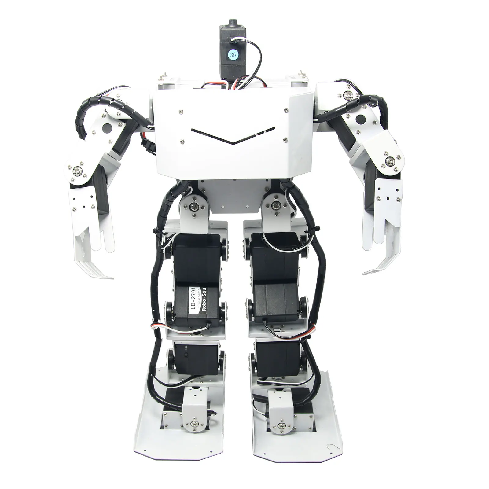 17DOF Robo Soul H3.0 Biped Robotic Humanoid Robot полный комплект с алюминиевой рамой и сервоприводом 17