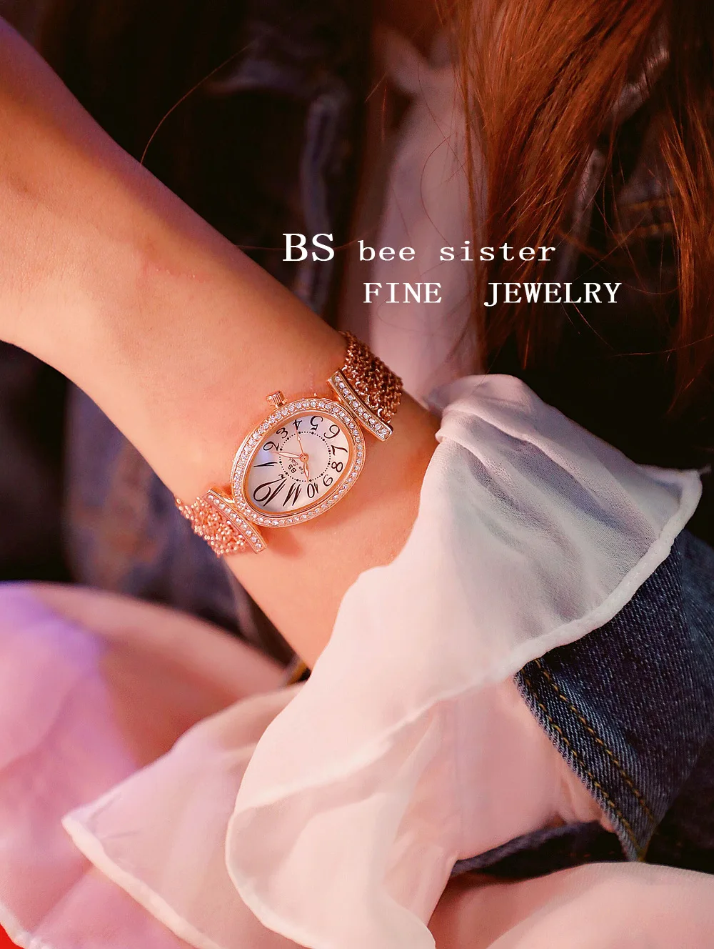 Женские часы BS bee sisiter, брендовые элегантные ретро часы, модные женские кварцевые часы, повседневные часы, reloj mujer, женские наручные часы