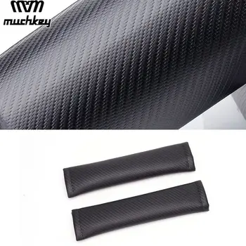 

2PCS Reflective Car Seat belt shoulder Pads Safe Seat Belt Cover For TOYOTA MIRAI Car Styling Auto Parts