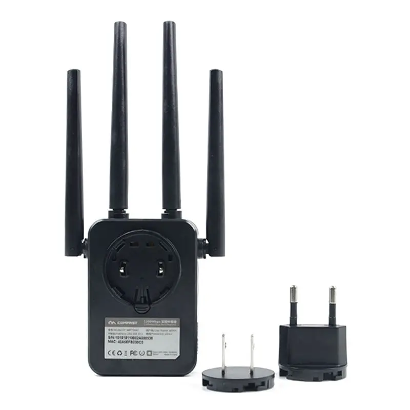 CF-WR754AC 1200 Мбит/с беспроводной Wi Fi extender Ретранслятор/маршрутизатор Dual Band 2,4 и 5,8 ГГц 4 Антенна большой дальности сигнала Усилители домашние