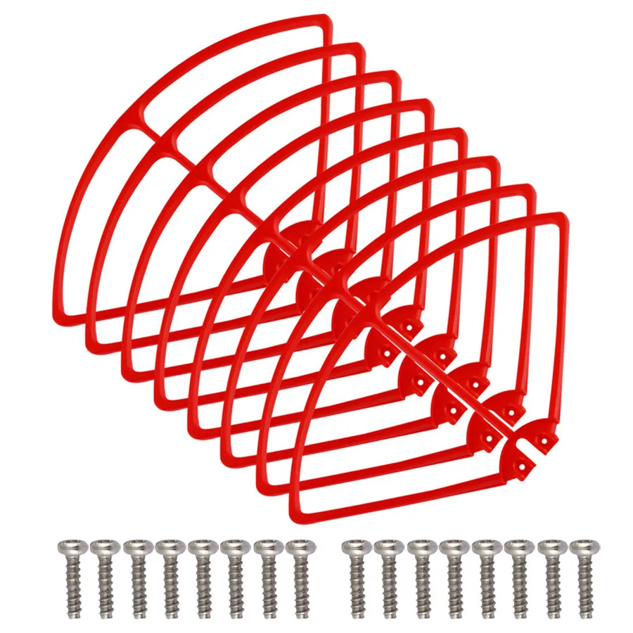 8PCS SYMA X8C RC Quadcopter Spare Part Blade Propeller Protection Frame for syma x8c x8w rc quadcopter spare part blade propeller protection frame protector bumper 4pcs free shipping