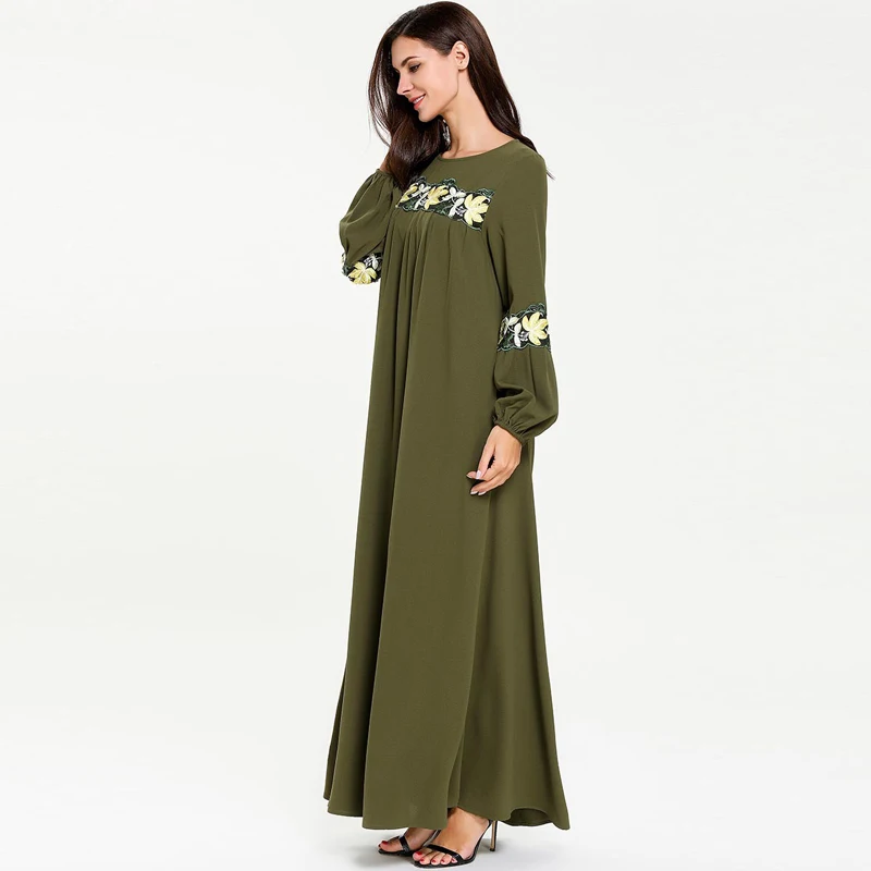 Vestidos Arabes Elegantes кафтан абайя Дубай исламский кафтан платье женщины Рамадан Elbise Eid платья Sukienki Robe Femme Musulmane