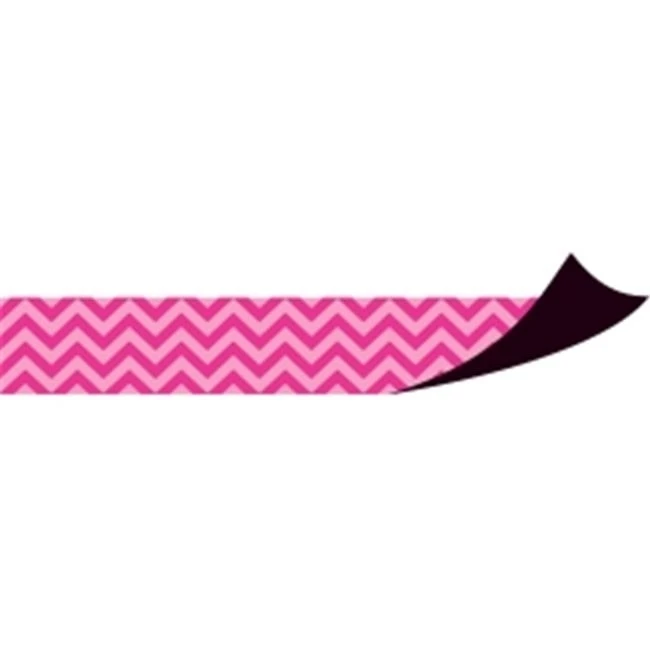 Teacher Created Resources TCR77126 Magnetic Borders Hot Pink Chevron