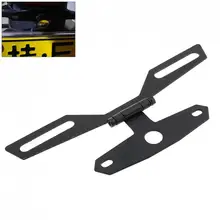 Прочный мотоцикл Eliminator номерной знак кронштейн для задней фары модифицированный черный из нержавеющей стали держатель