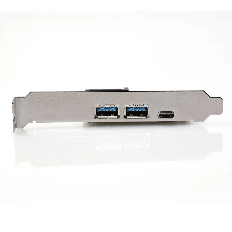 En-Labs USB 3,1 GEN 1(5 Гбит/с) type-C+ 2 USB 3,0 type-A PCI-e Express Card настольный адаптер PCI Express Add On Card, питание по SATA