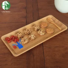 Holzpalette obst kuchen platten wasserdichte teller bandeja buffet gerichte pratos de jantar tee-tablett dekorative vintage