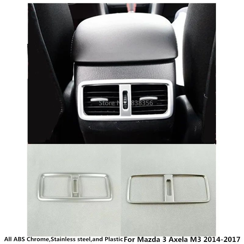 1 шт. автомобильная накладка на вентиляционное отверстие для Mazda 3 Axela M3 2014 2015 2016 2017