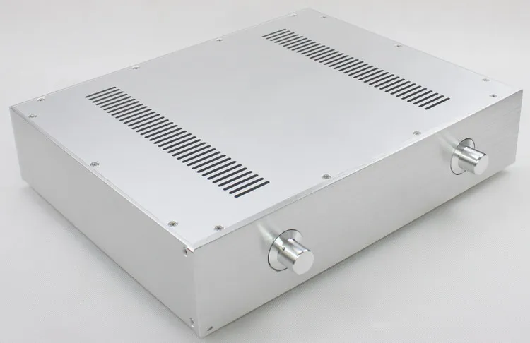 WA59 Aluminum enclosure Preamp chassis Power amplifier case/box size 343*430*92MM