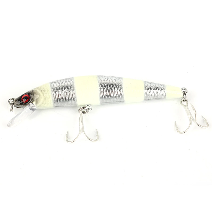 TUYA 1pcs Minnow Fishing Lure 10cm 25.5g Lifelike Bionic fish Artificial Bait Wobbler sinking Hard Bait Carp Tackle dog walking