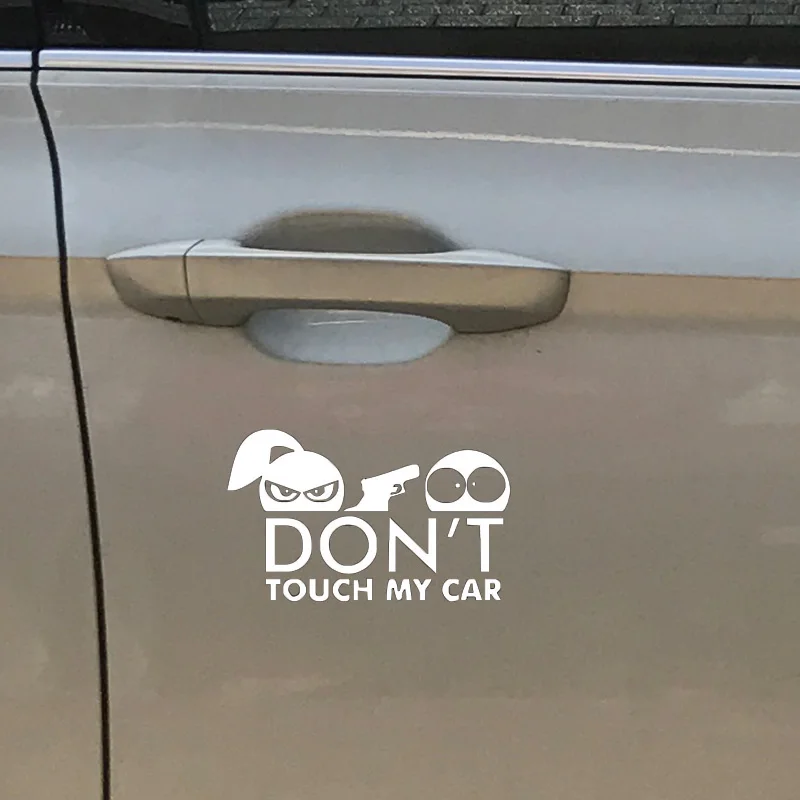 1pc SEEYULE don't touch my car Cute Funny Car Stickers Vinyl Decal Car Trunk Windowshield Body Decor Styling Sticker 1pc SEEYULE don't touch my car Cute Funny Car Stickers Vinyl Decal Car Trunk Windowshield Body Decor Styling Sticker