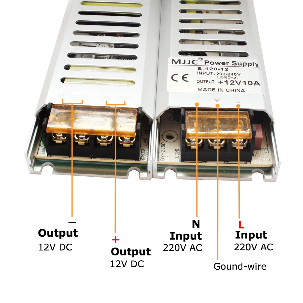 12 вольт источник питания ультра тонкий AC 220V к DC 12 V светодиодный Dirver 60W 100W 120W 150W 200W 300W тонкий импульсный трансформатор