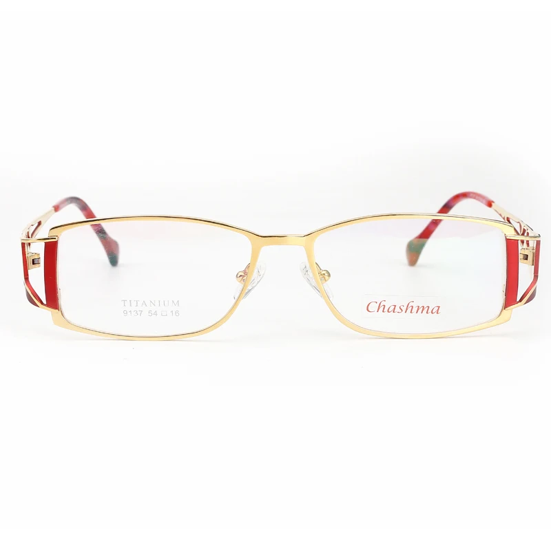 Chashma брендовая дизайнерская титановая Женская оправа Lentes Opticos Gafas, высококачественные женские очки для прогрессивных линз